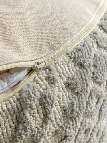 Pouf Elias Grey 55x55x30 cm
