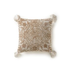 Cushion Cover Elias Beige 45x45 cm