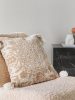 Cushion Cover Elias Beige 45x45 cm