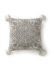 Cushion Cover Elias Grey 45x45 cm