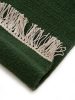 Gyapjúszőnyeg Liv Dark Green 15x15 cm Mintadarab