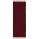Gyapjúszőnyeg Liv Dark Red 15x15 cm Mintadarab