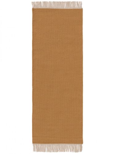 Gyapjúszőnyeg Liv Yellow 70x200 cm