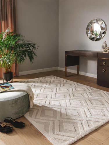 Rug Eve Cream/Beige 240x340 cm