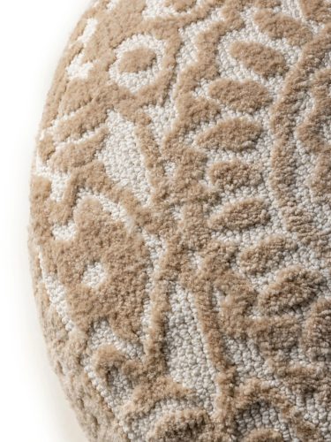 Pouf Elias Beige 55x55x30 cm