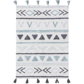 Washable Kid's Rug Levi Blue 80x120 cm