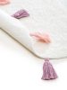 Washable Kid's Rug Malu Rose ø 120 cm round