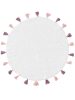 Washable Kid's Rug Malu Rose ø 80 cm round