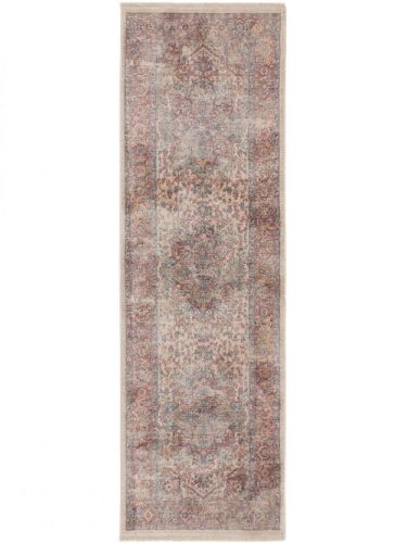 Viszkóz szőnyeg Haven Multicolour/Red 70x240 cm