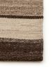 Gyapjúszőnyeg Nazar Brown 15x15 cm Mintadarab
