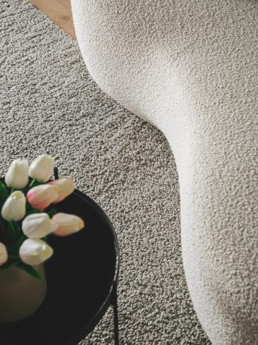Reversible Rug Eddy Light Grey 120x170 cm