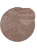 Viszkóz szőnyeg Chiara Beige/Rose o 200 cm kör alakú