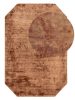 Viszkóz szőnyeg Milian Light Brown 15x15 cm Mintadarab