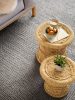 Wool Rug Uno Light Grey 120x170 cm