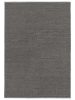 Wool Rug Uno Light Grey 80x150 cm
