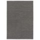 Wool Rug Uno Light Grey 250x350 cm