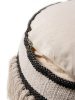 Pouf Deja Black/White 55x55x30 cm