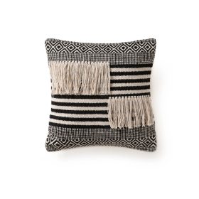 Cushion Cover Deja Black/White 45x45 cm