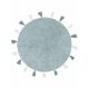 Washable Kid's Rug Malu Mint ø 100 cm round