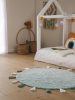 Washable Kid's Rug Malu Mint ø 100 cm round