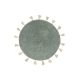 Washable Kid's Rug Malu Green ø 100 cm round