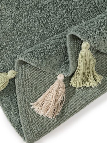 Washable Kid's Rug Malu Green ø 100 cm round