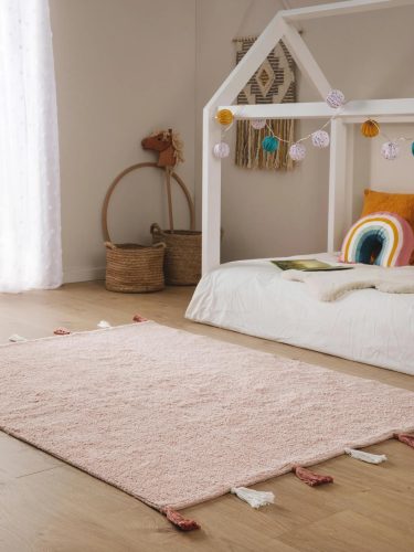 Washable Kid's Rug Malu Rose 150x220 cm