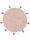 Washable Kid's Rug Malu Rose ø 100 cm round
