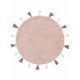 Washable Kid's Rug Malu Rose ø 100 cm round