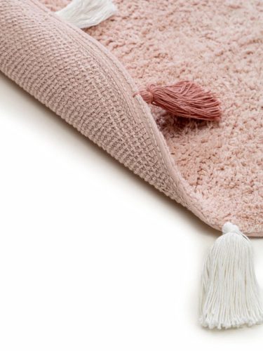 Washable Kid's Rug Malu Rose ø 100 cm round
