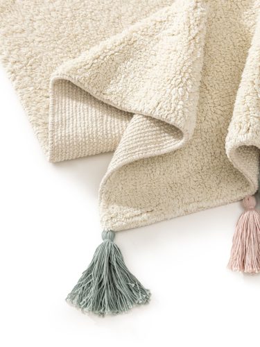 Washable Kid's Rug Malu Cream 80x120 cm