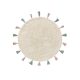 Washable Kid's Rug Malu Cream ø 100 cm round