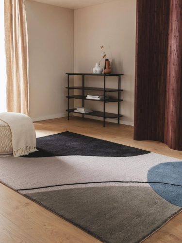 Wool Rug Kyoto Multicolour 160x230 cm