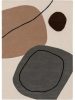 Wool Rug Kyoto Multicolour 160x230 cm