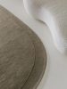 Wool Rug Shape Light Green 160x230 cm