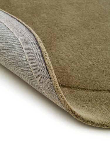 Wool Rug Shape Light Green 160x230 cm