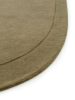 Wool Rug Shape Light Green 200x300 cm