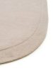 Wool Rug Shape Cream 160x230 cm