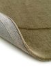 Wool Rug Shape Light Green 140x200 cm