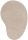 Wool Rug Shape Cream 140x200 cm
