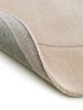 Wool Rug Shape Cream 140x200 cm