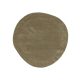 Wool Rug Shape Light Green ø 200 cm round