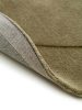 Wool Rug Shape Light Green ø 200 cm round