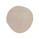 Wool Rug Shape Cream ø 200 cm round