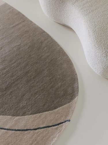 Wool Rug Shape Multicolour 160x230 cm