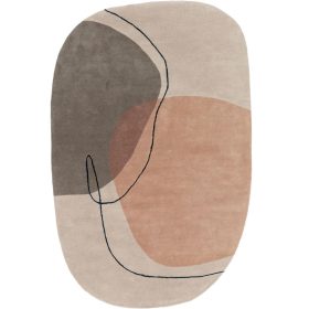 Wool Rug Shape Multicolour 200x300 cm