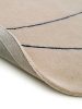 Wool Rug Shape Cream ø 200 cm round