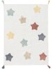 Washable Kid's Rug Stars Multicolour 120x170 cm