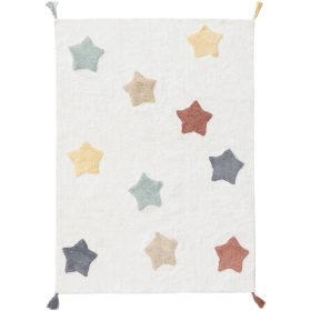 Washable Kid's Rug Stars Multicolour 80x120 cm