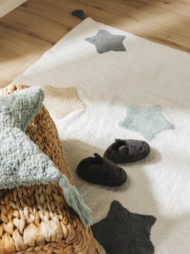 Washable Kid's Rug Stars Multicolour 80x120 cm